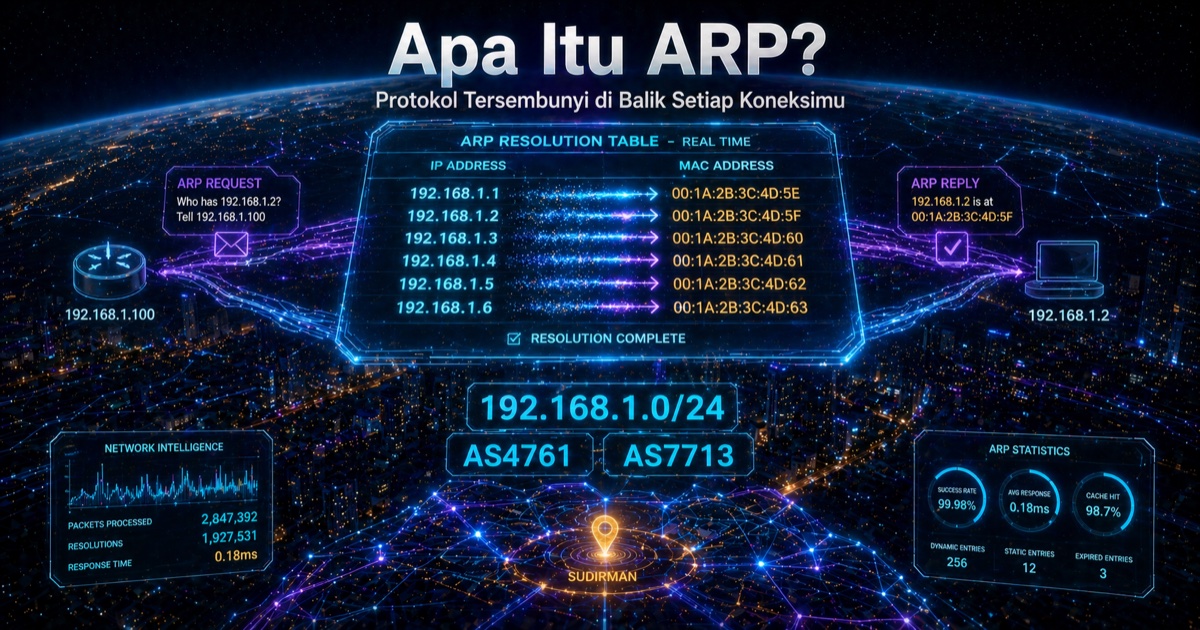 Apa itu ARP (Address Resolution Protocol)?