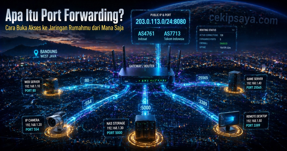 Apa itu Port Forwarding dan Cara Kerjanya?