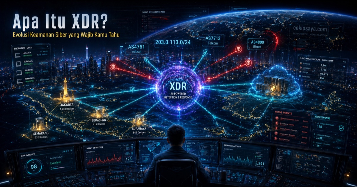 Apa itu XDR (Extended Detection and Response)?