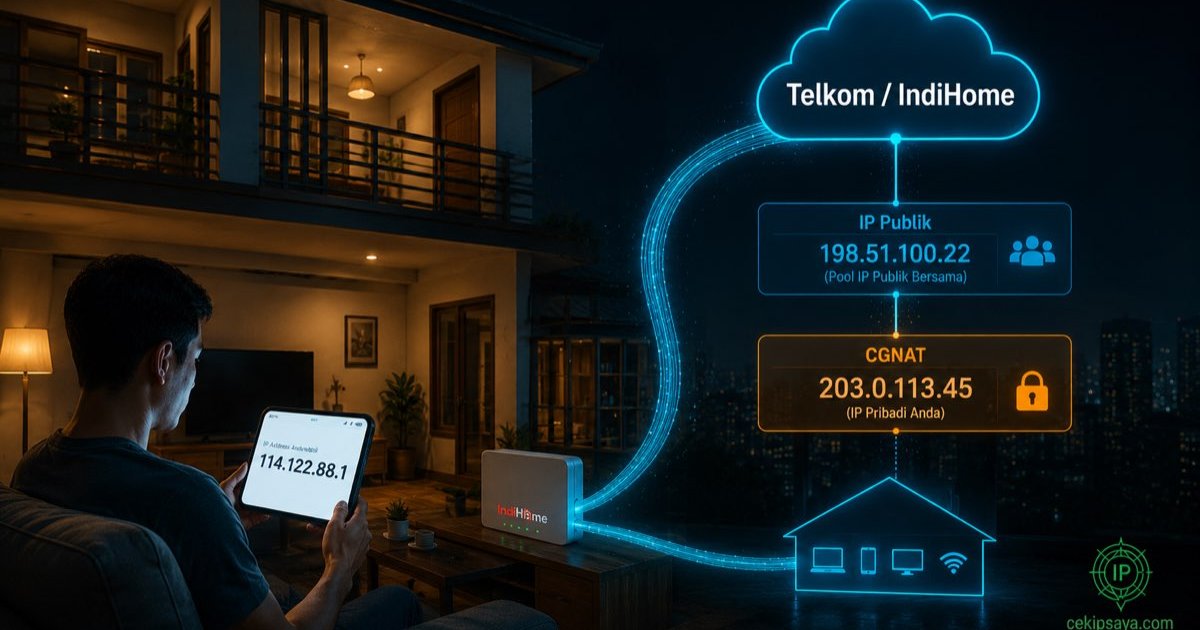Cara Cek IP IndiHome
