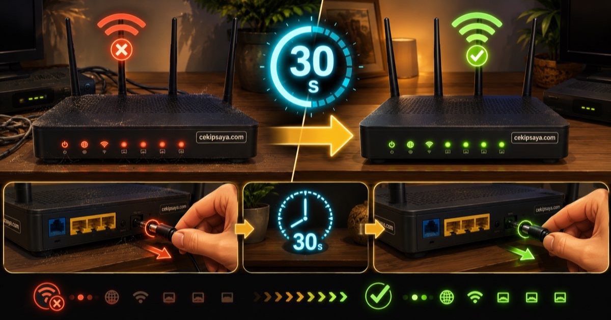 Cara Restart Router yang Benar