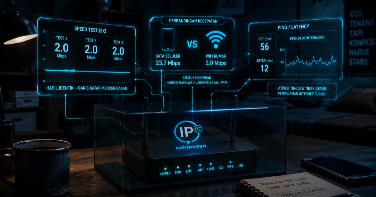 Cara Tahu Internet Dibatasi Tanpa Akses Admin Router