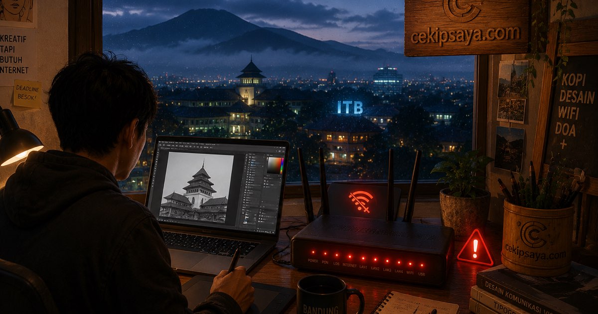 Internet Fastnet Bandung Gangguan Hari Ini? Cara Cek & Solusi