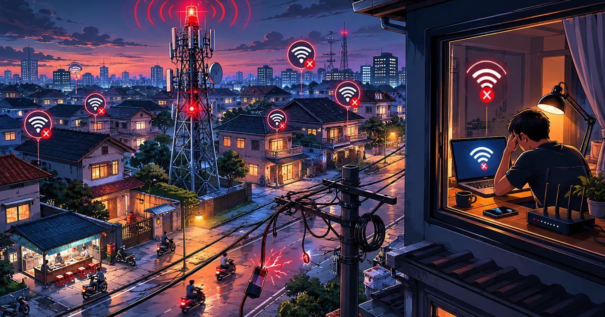 Internet Fastnet Bekasi Gangguan Hari Ini? Cara Cek & Solusi