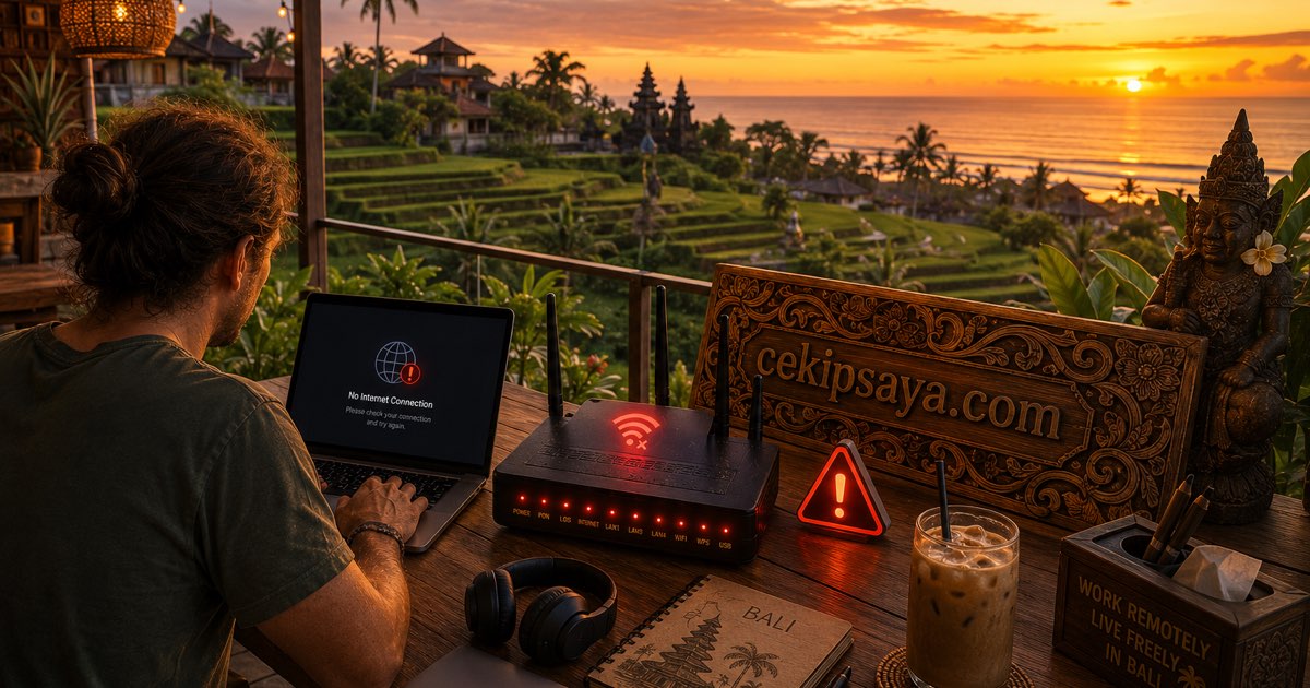 Internet Fastnet Denpasar Bali Gangguan Hari Ini? Cara Cek & Solusi