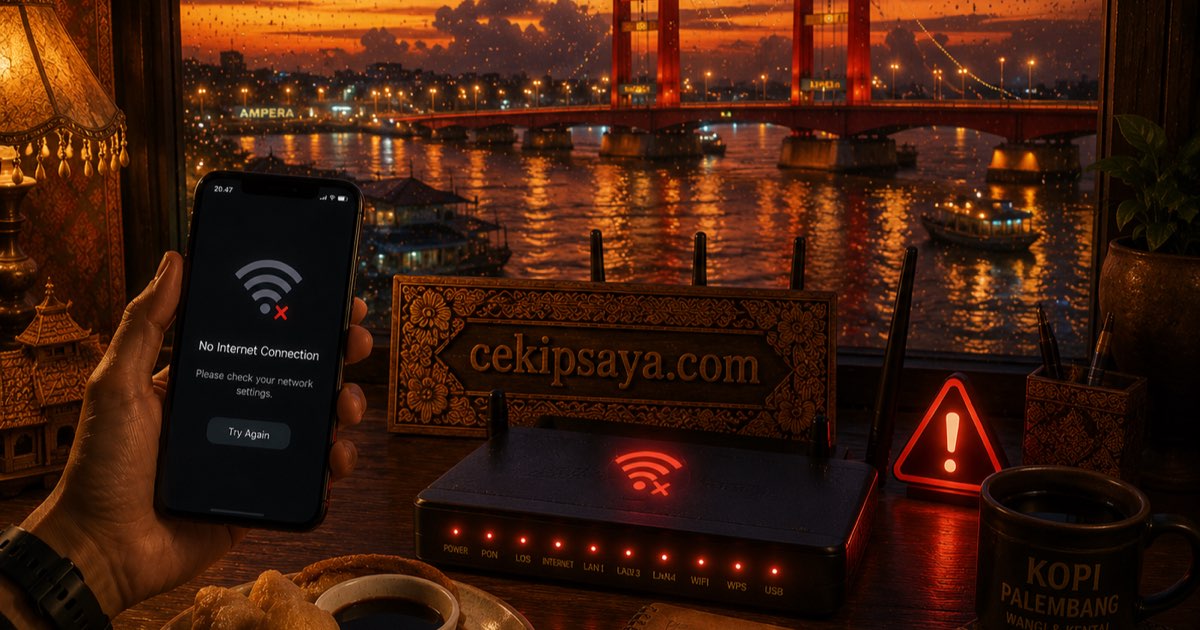 Internet Fastnet Palembang Gangguan Hari Ini? Cara Cek & Solusi