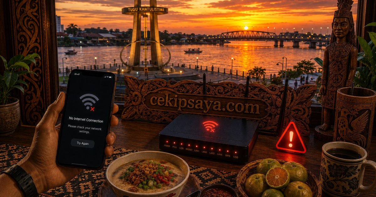 Internet Fastnet Pontianak Gangguan Hari Ini? Cara Cek & Solusi