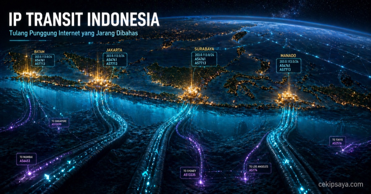 IP Transit Indonesia — Pengertian dan Cara Kerjanya