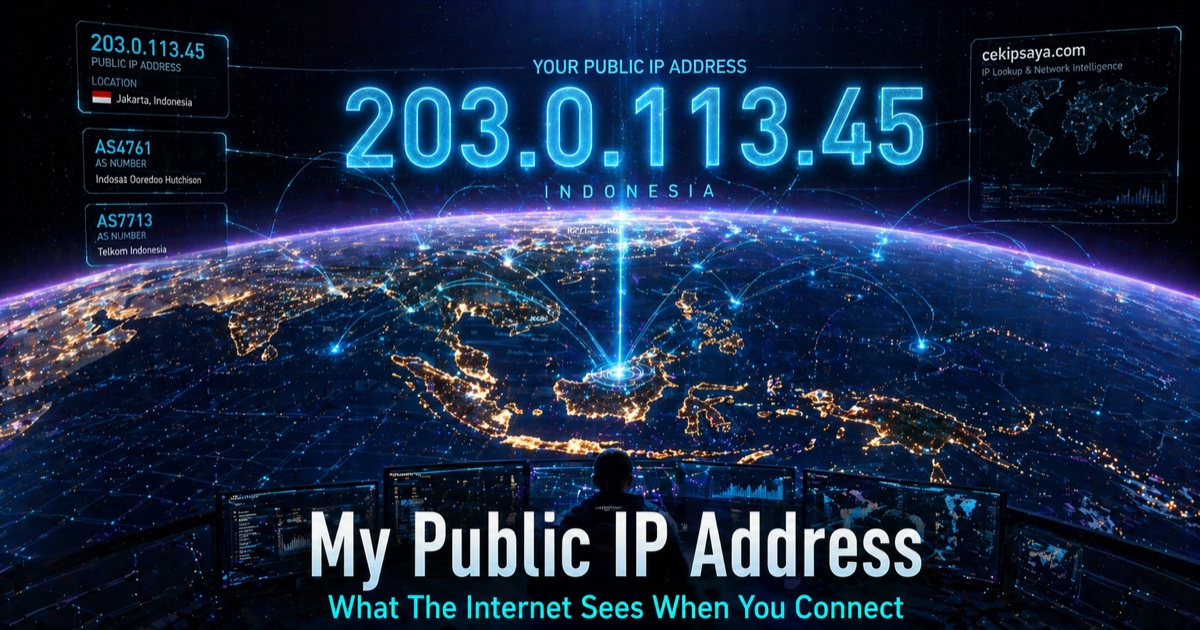 My Public IP — Cek IP Publik Saya Sekarang