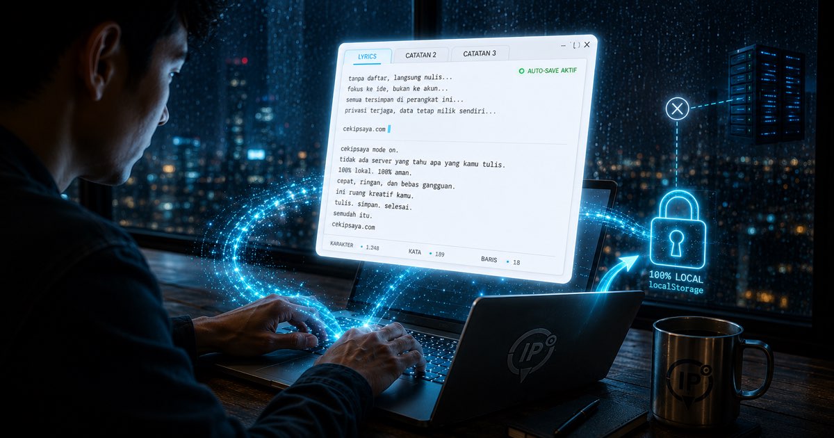 Notepad Online Tanpa Daftar — Aman di Browser