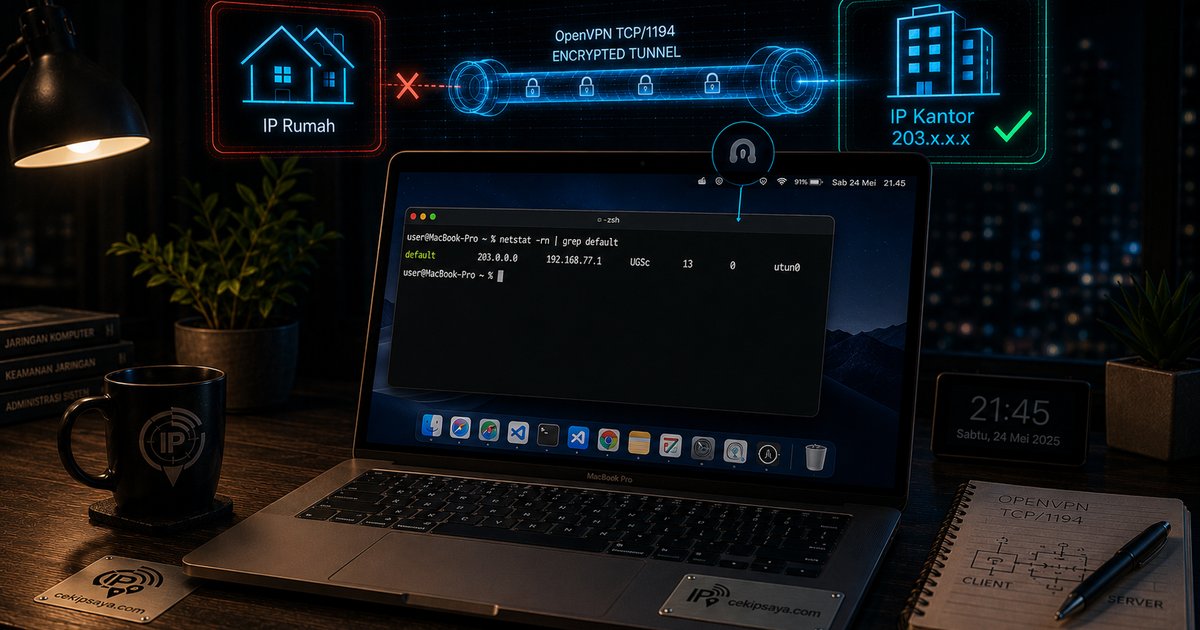 OpenVPN Full Tunnel di Mac