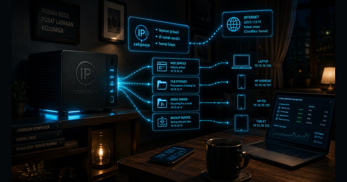Panduan Self-Hosting dari Rumah untuk Pemula Indonesia