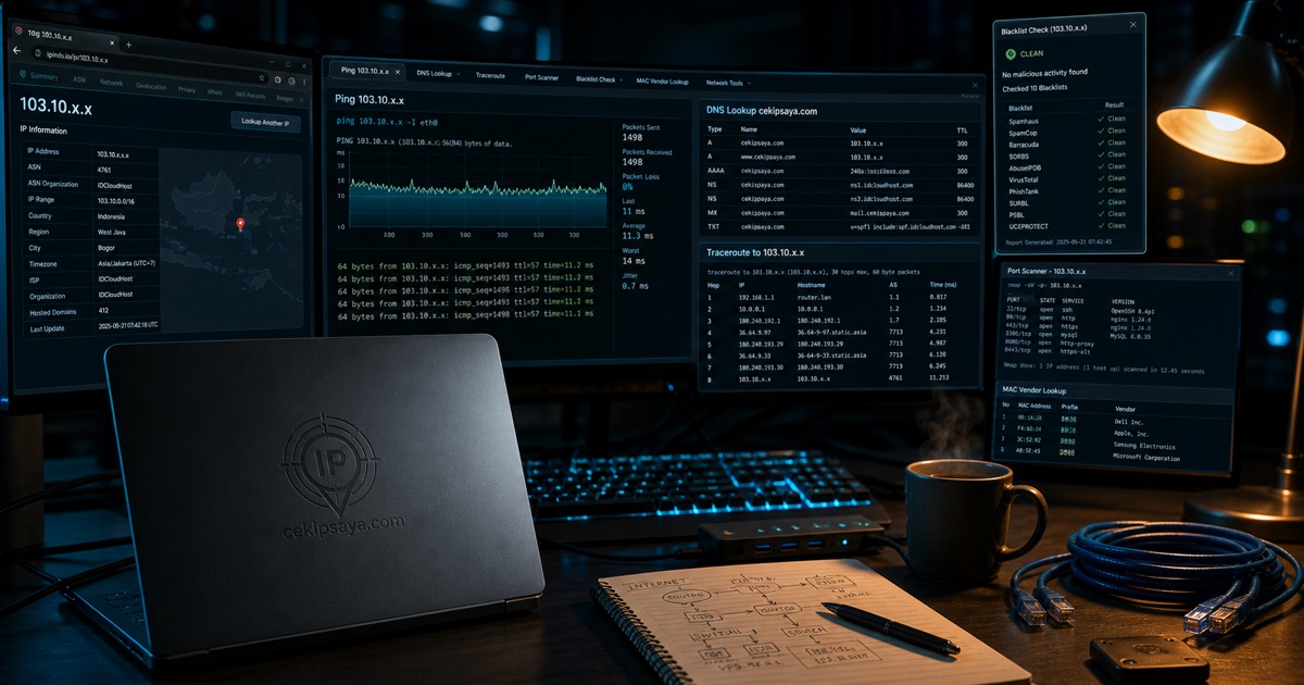 Toolbox Network Admin Kampus 2026 — 7 Tool Online Pengganti CMD