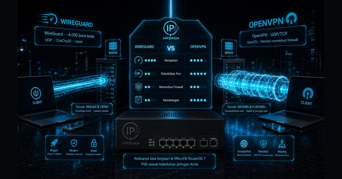 WireGuard vs OpenVPN: Mana yang Lebih Baik?