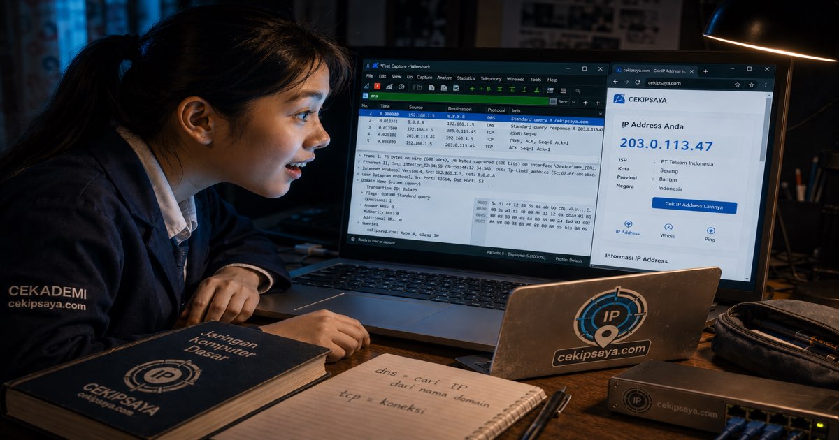 Wireshark untuk Pemula — Mulai dari Nol dalam 15 Menit