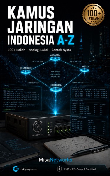 Cover Kamus Jaringan Indonesia A-Z