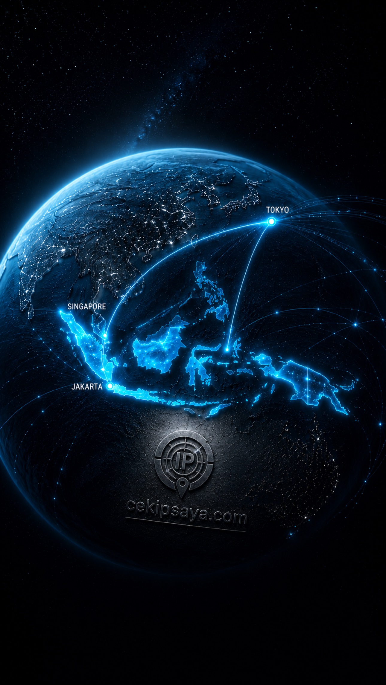 Wallpaper Network Globe Indonesia — cekipsaya.com